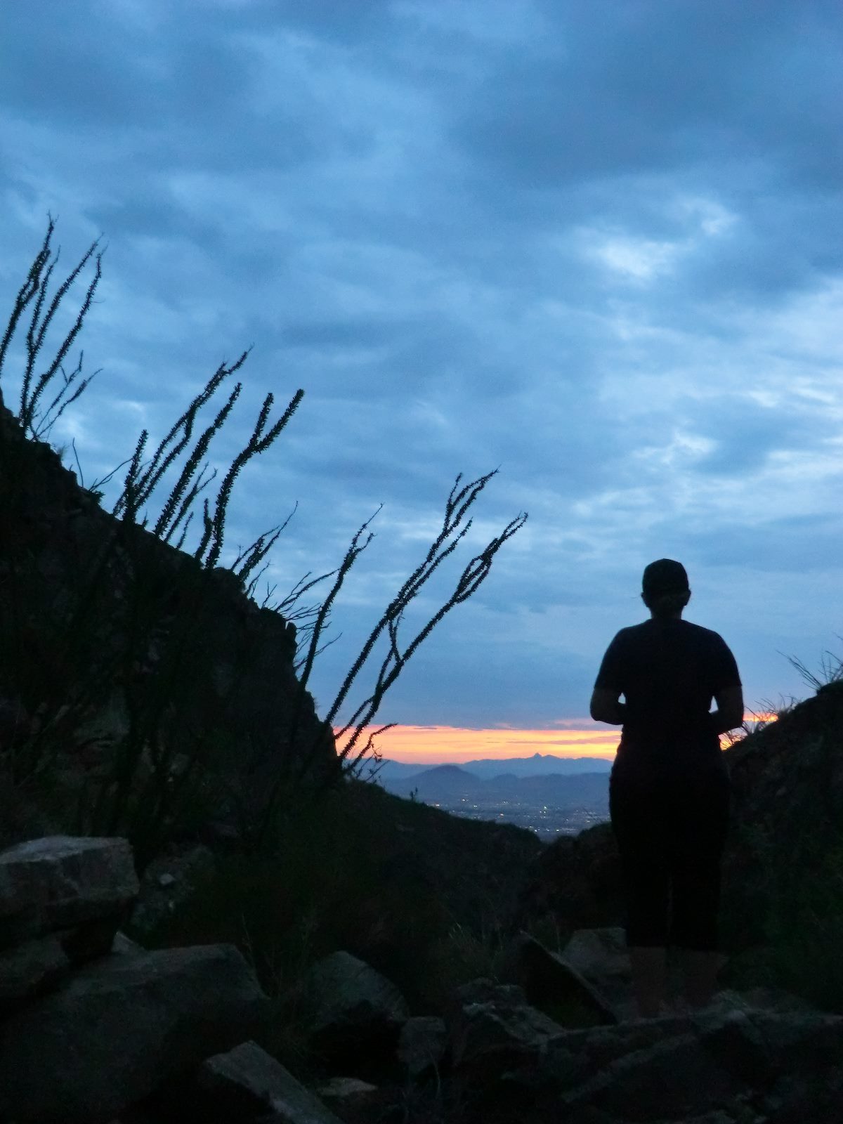 2012 July Sunset in Pontatoc Canyon
