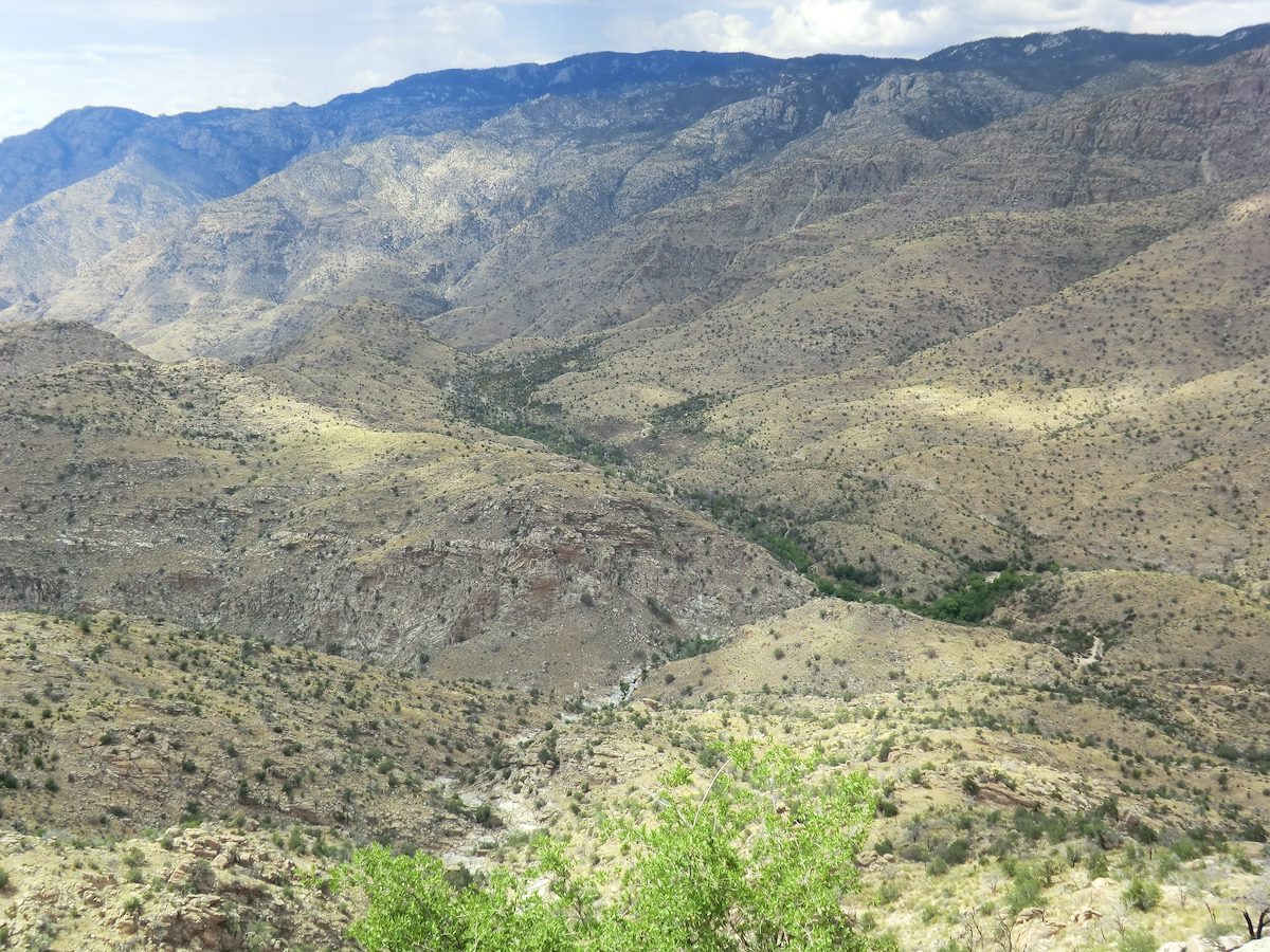 2012 July Sycamore Reservoir Area from Above