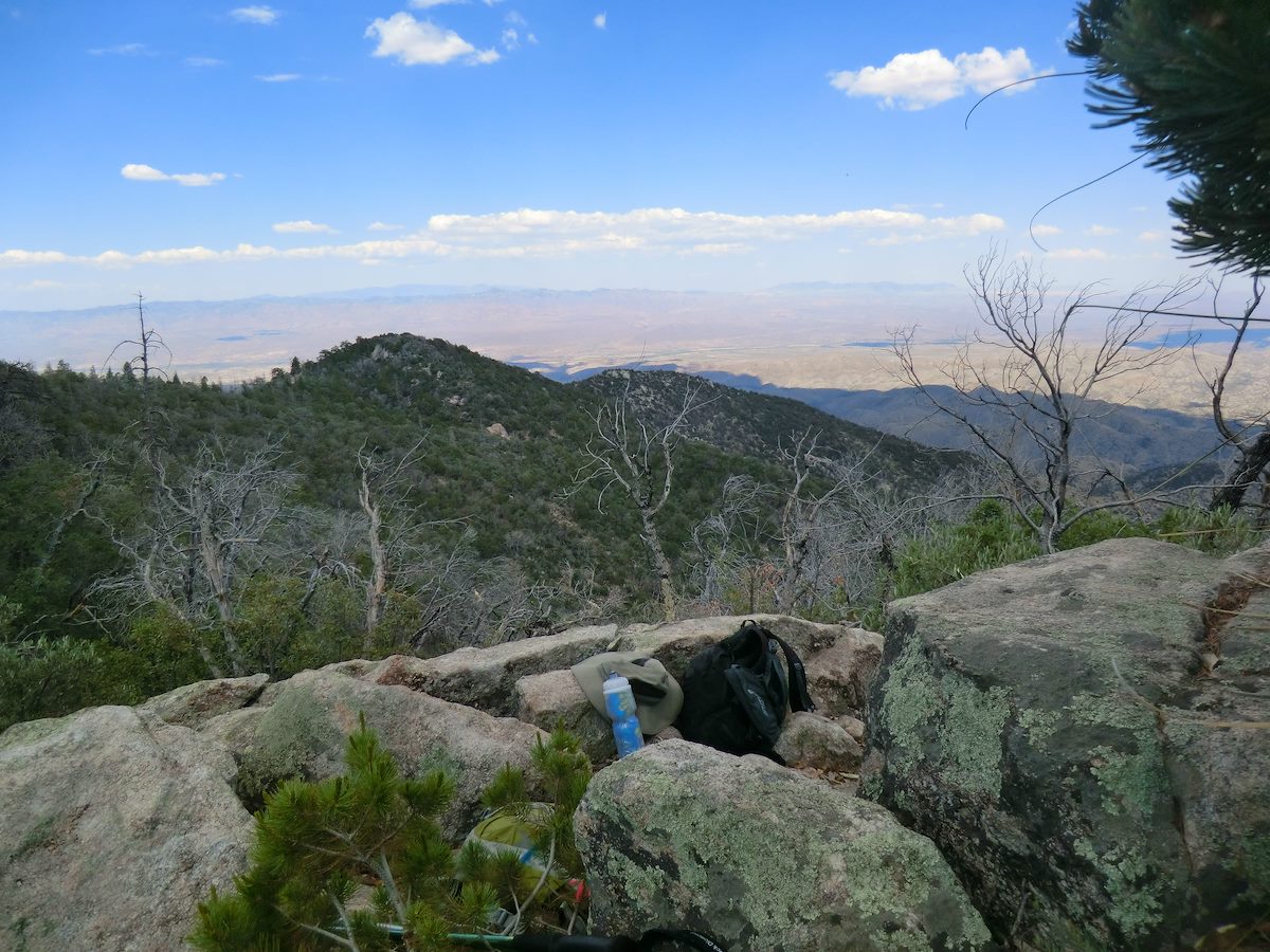 2012 June Looking towards the San Pedro from Guthrie Mountain