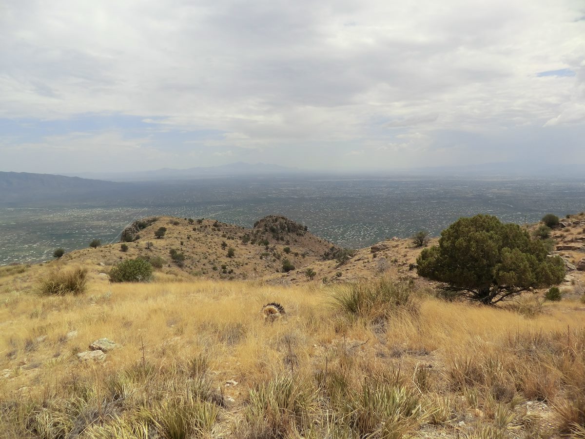 2012 June Point 4981 in the distance