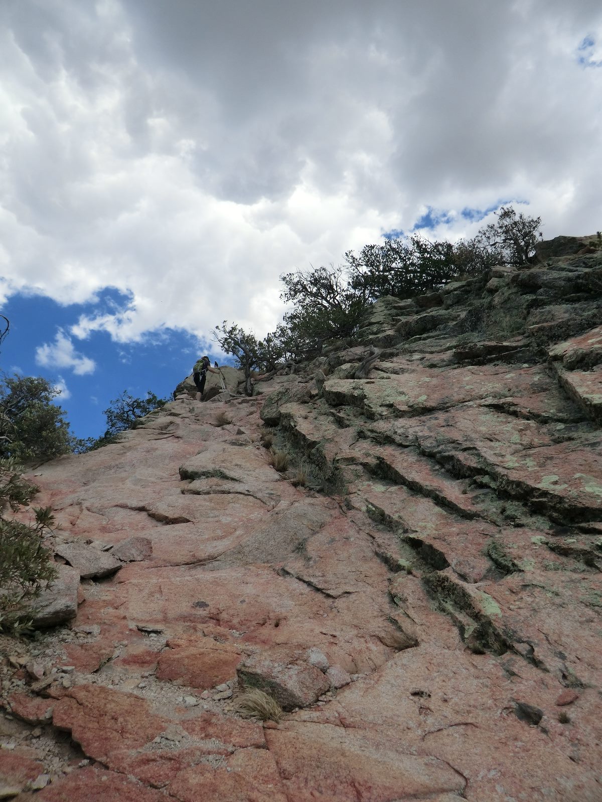 2012 June Rocky section near the top of Guthrie Mountain