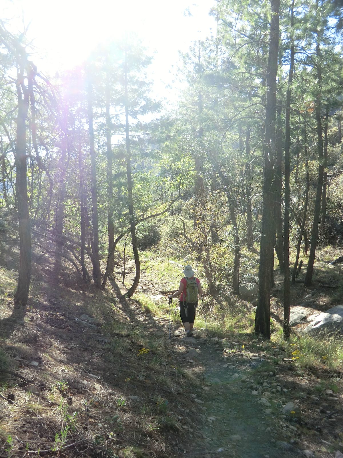 2012 May Hiking out from the Ridgeline Area