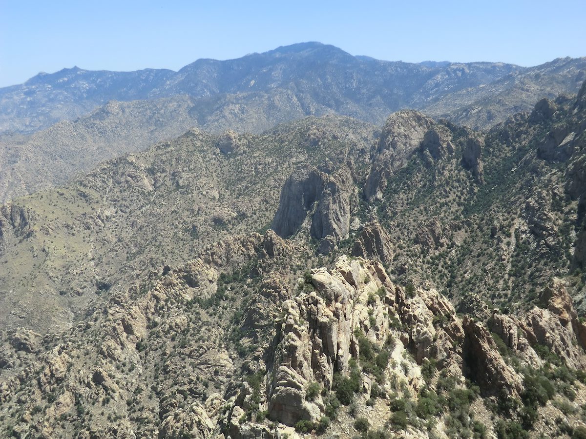 2012 May Looking towards Leviathan Dome from Table Mountain