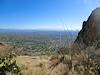 2012 November Into Tucson from the Saddle on the Pontatoc Ridge Trail