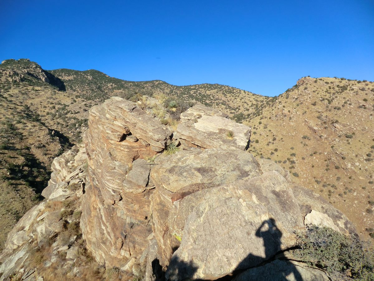 2012 November Just about as close as I get to Point 5391 on this trip