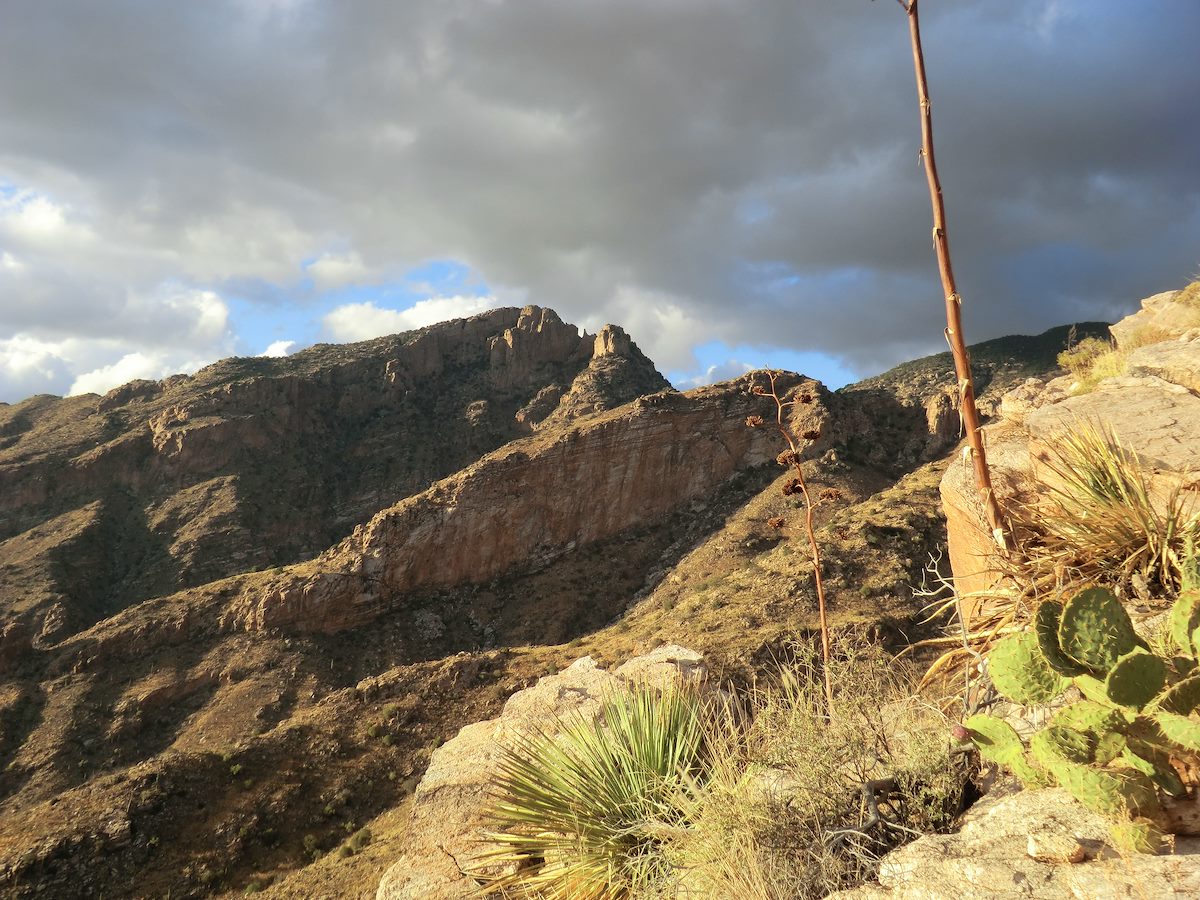 2012 November Looking towards Finger Rock