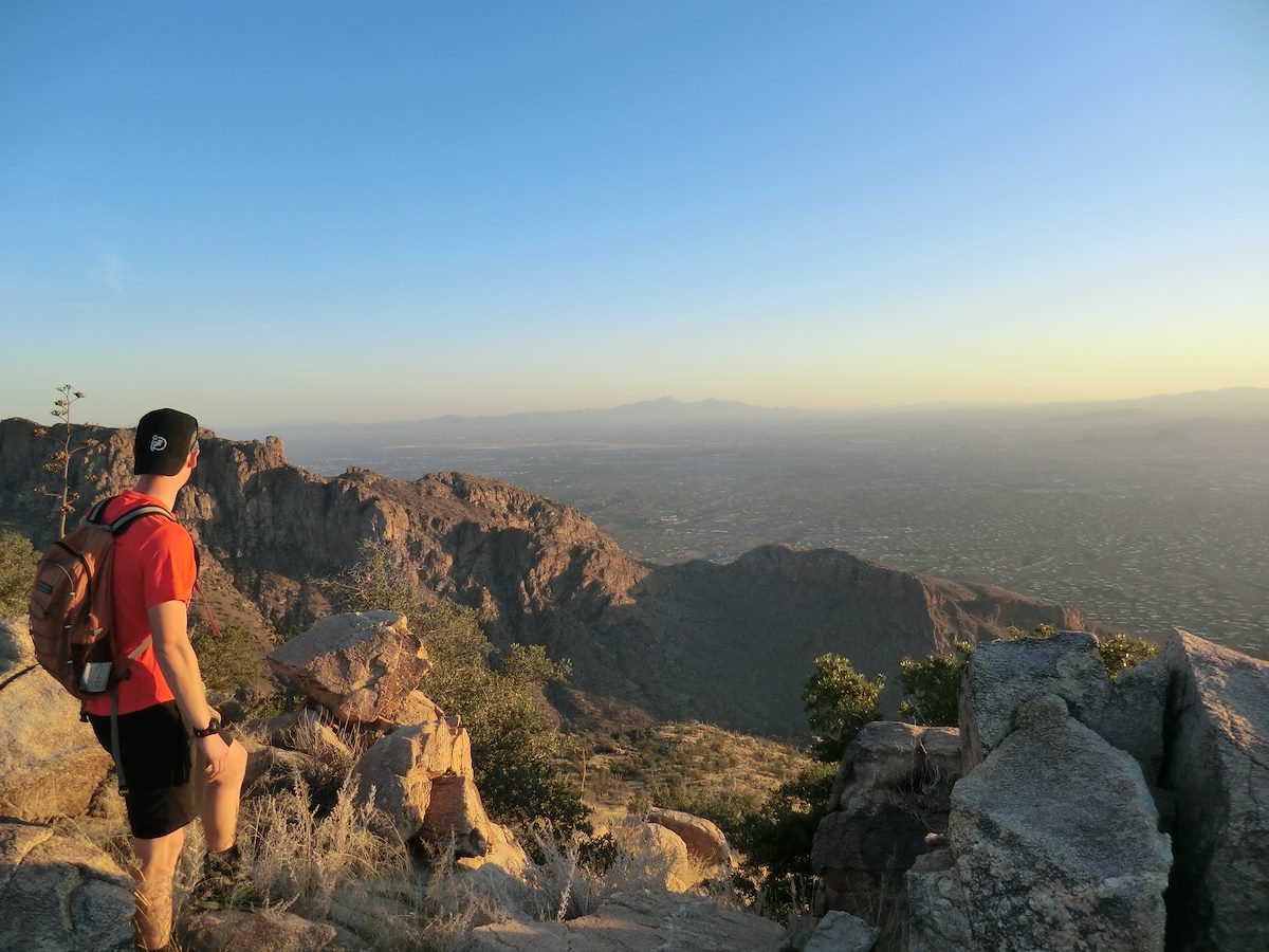 2012 November Looking Towards Pima Canyon and Rosewood Point