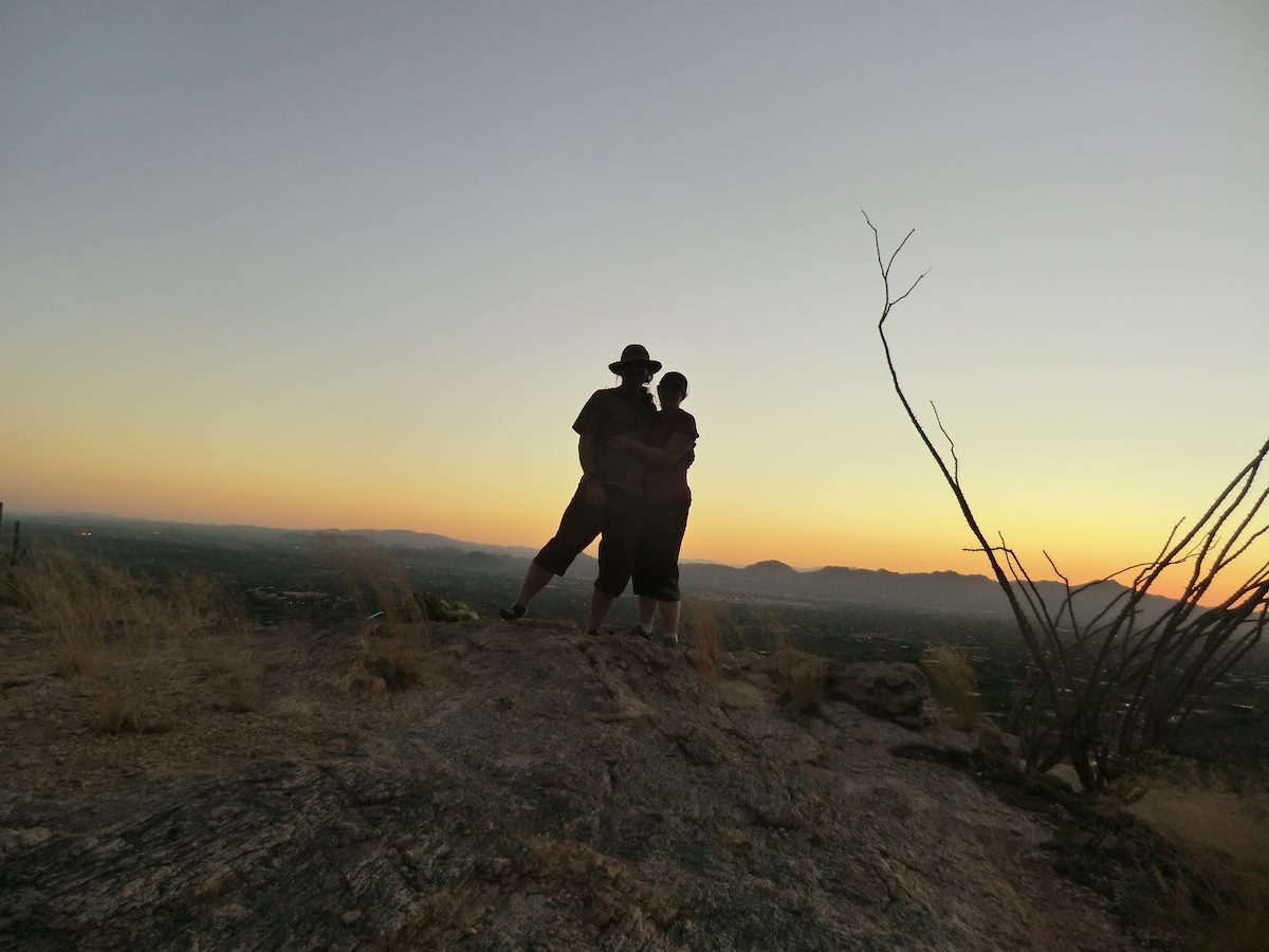 2012 October Pontatoc Ridge Sunset