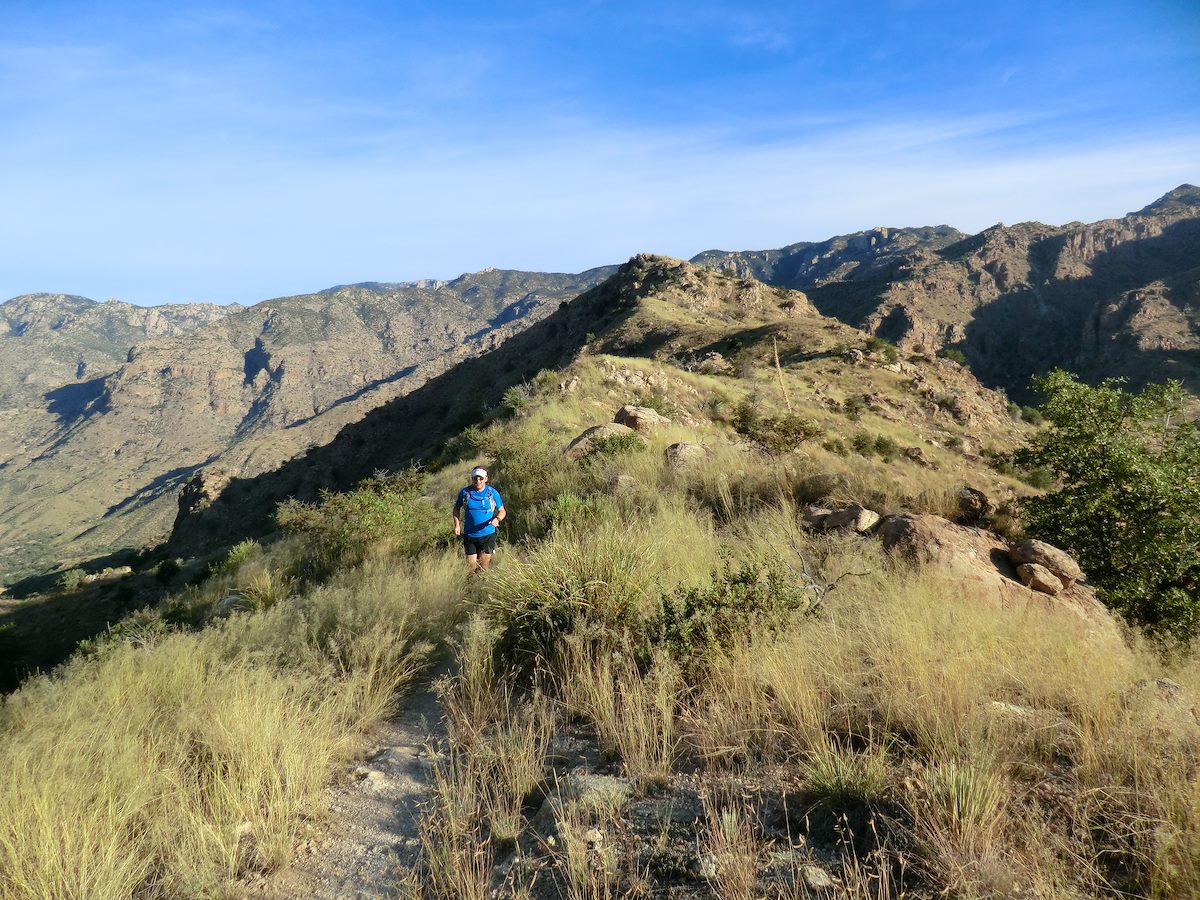 2012 September Richard on the Bear Canyon Trail