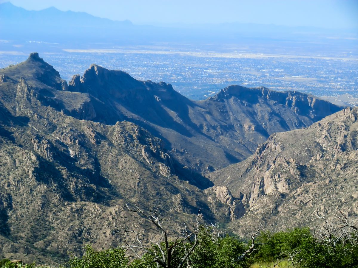 2013 August East Ridge of Sabino and Miners Pool Cliffs