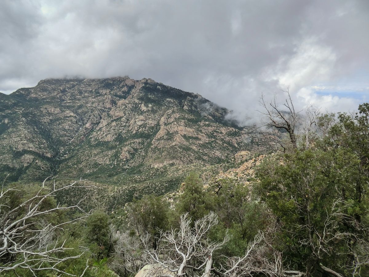 2013 August Looking towards Romero Pass