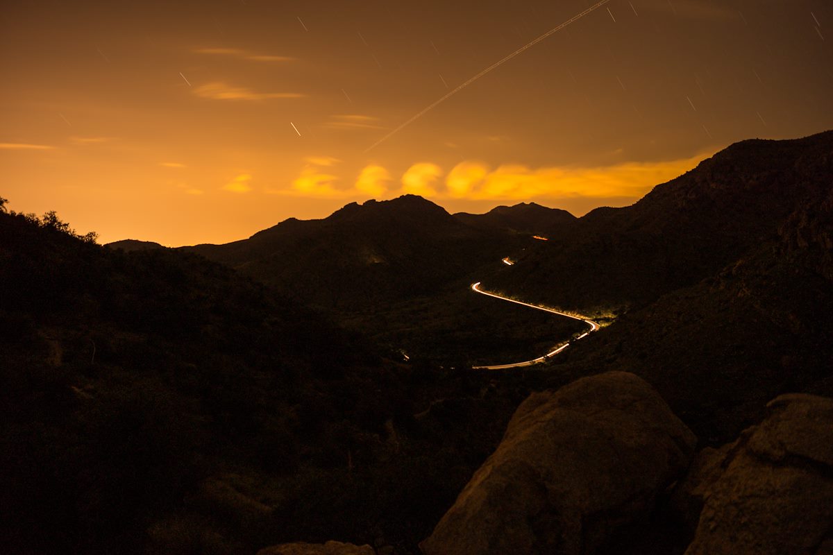 2013 August The Highway from the Bellota Trail