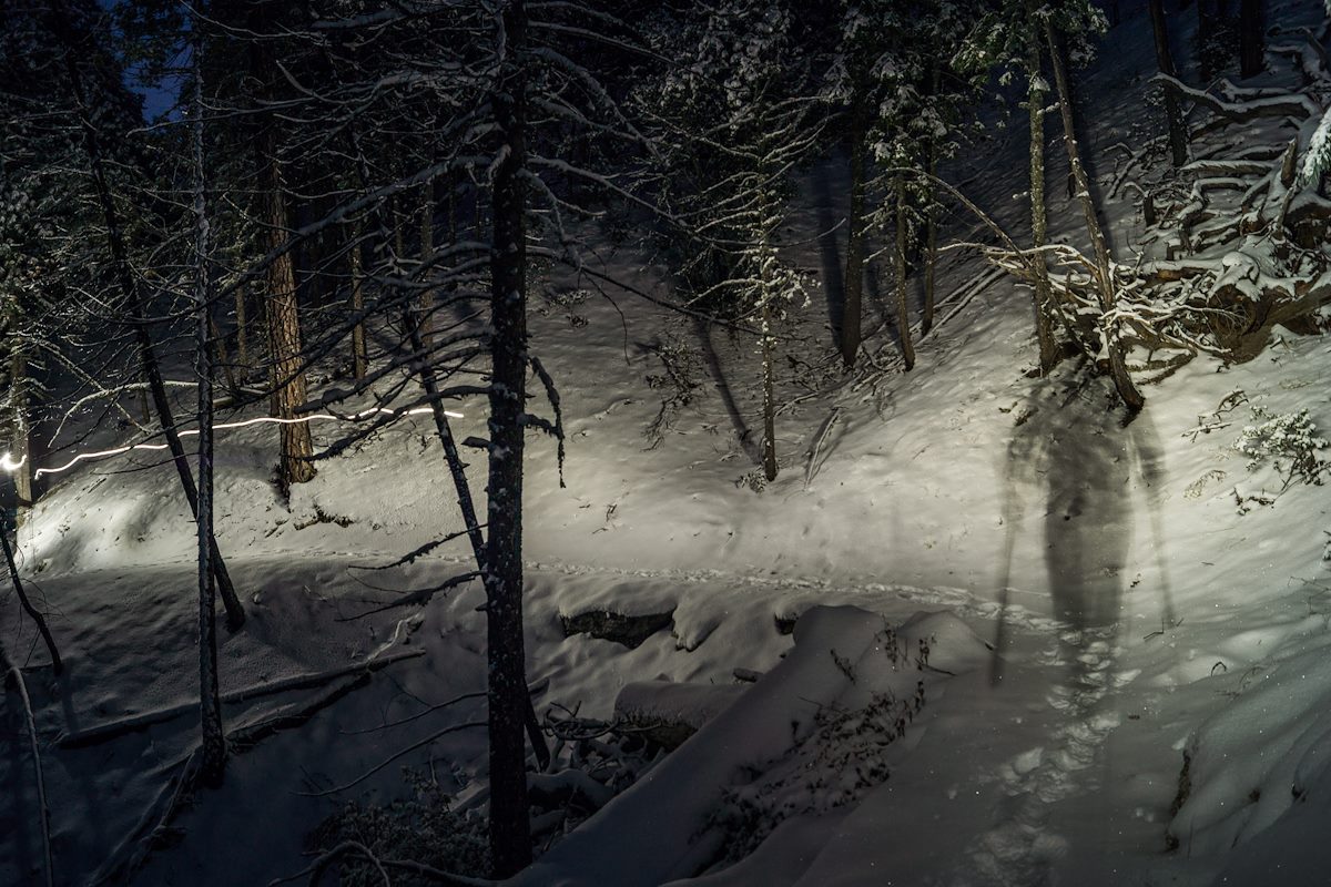 2013 December Night on the Green Mountain Trail