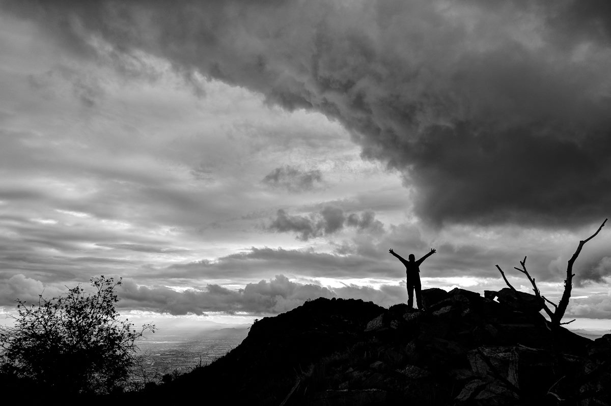 2013 December Ridge near Gibbon Mountain