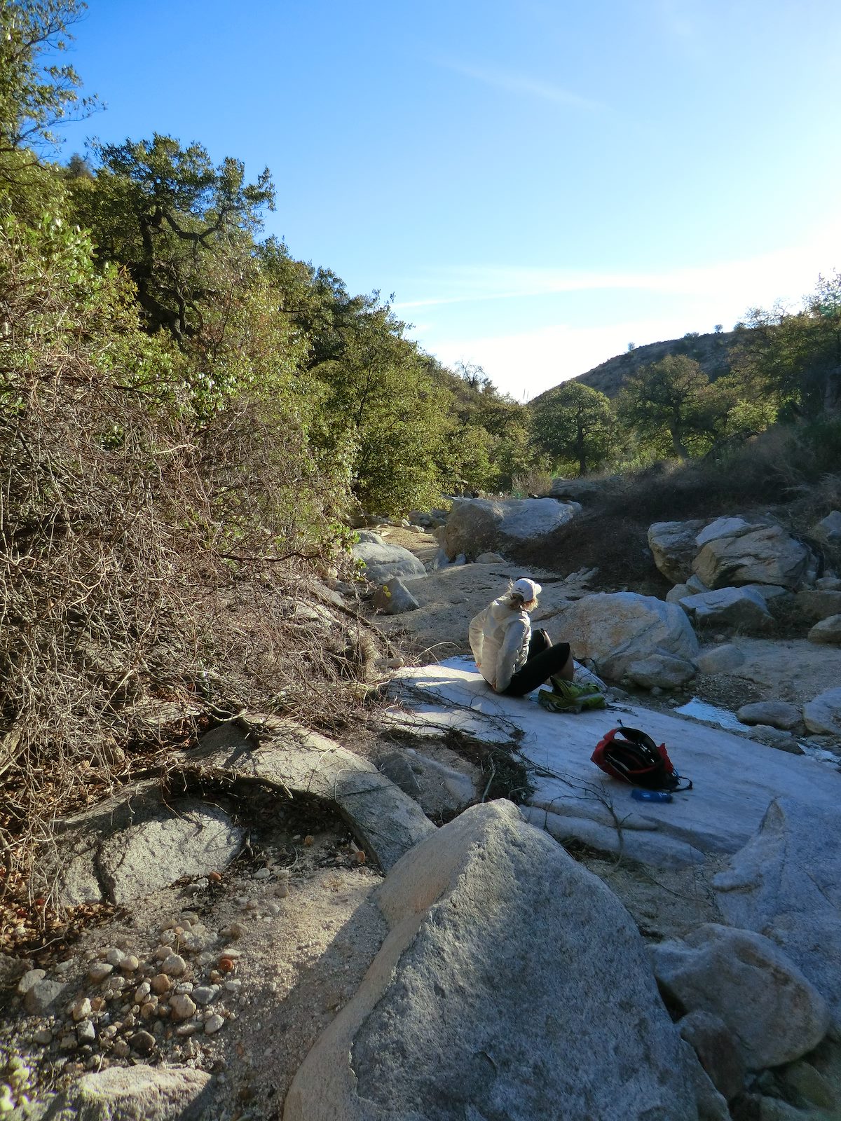 2013 February Loosing the sun in Molino Canyon