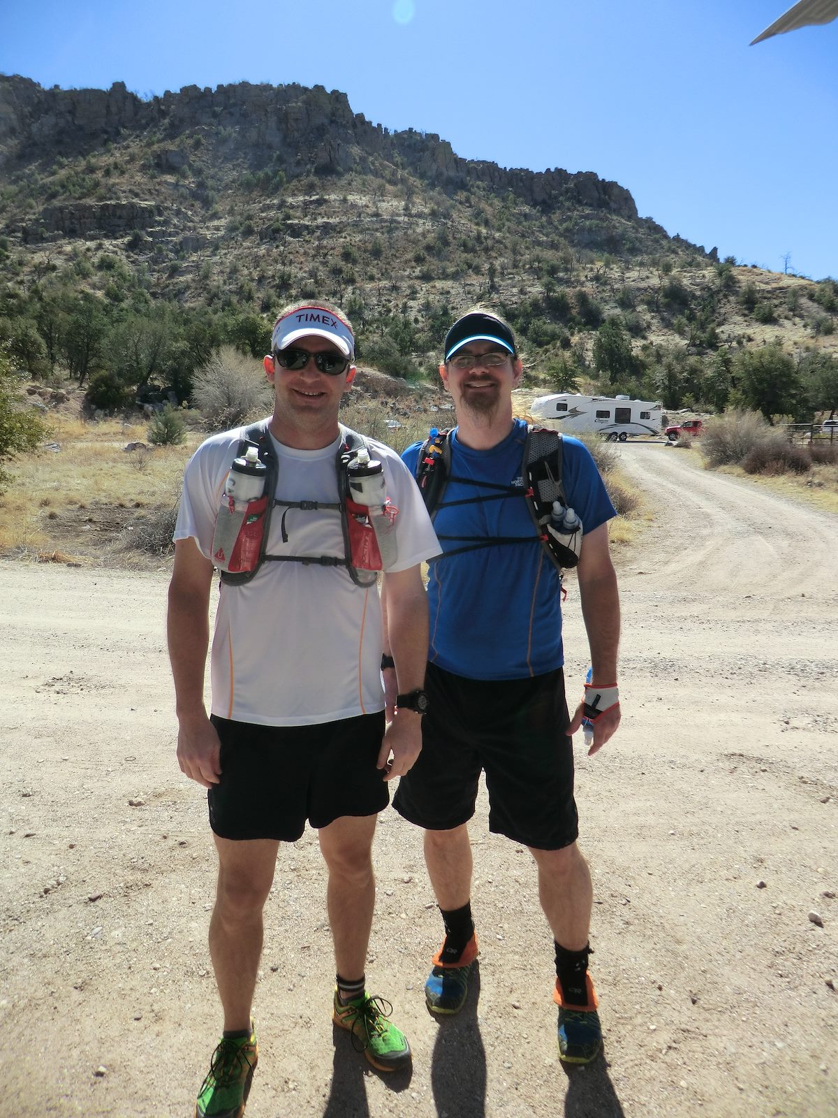 2013 February Richard and Charles At Prison Camp