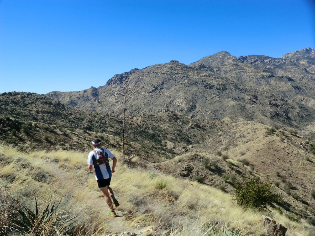 2013 February Richard on the East Fork Trail