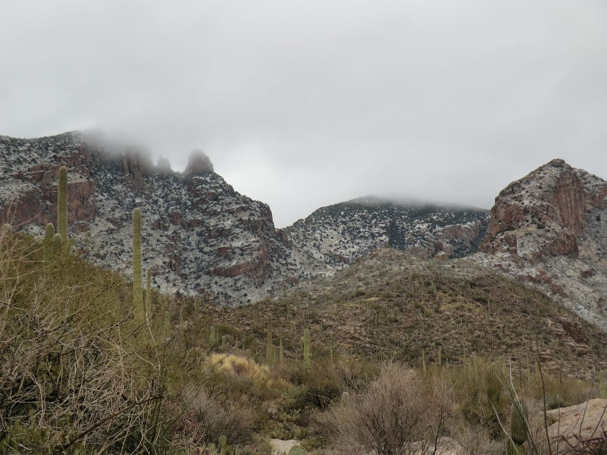 2013 February The Finger Disappearing into the Clouds