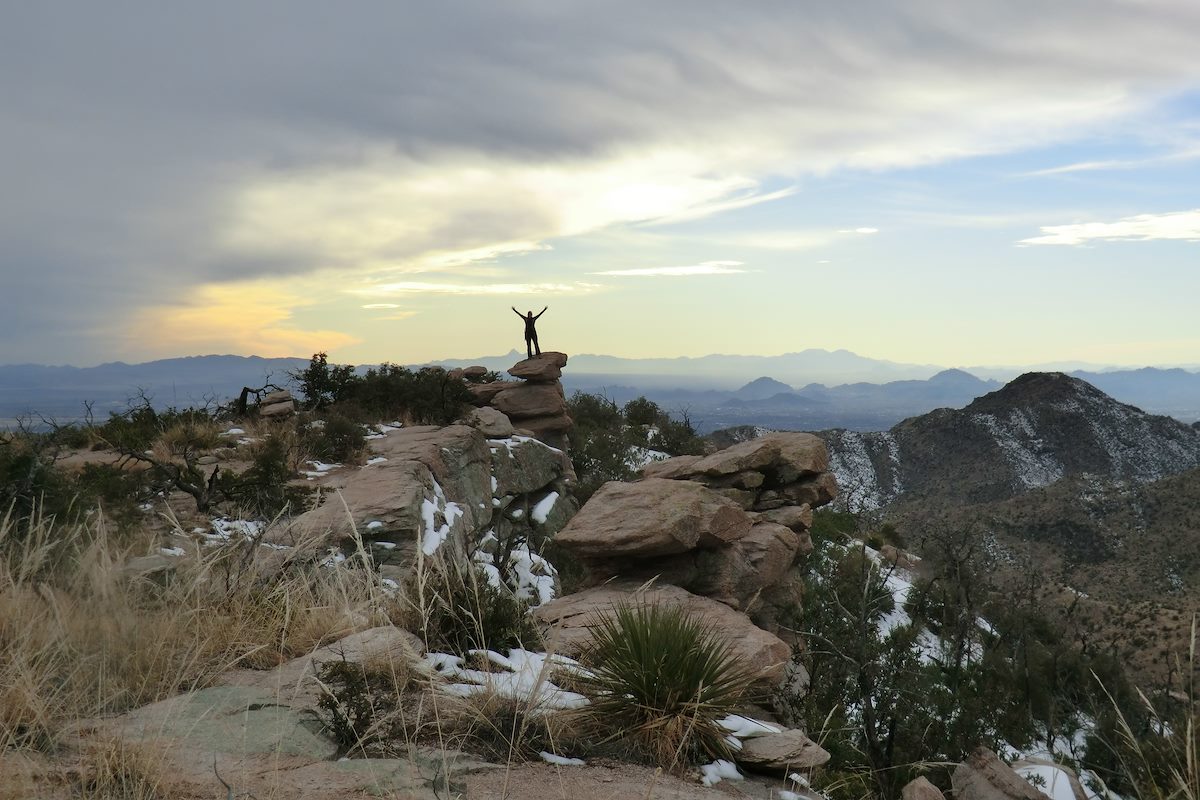 2013 January A great day in the Santa Catalina Mountains