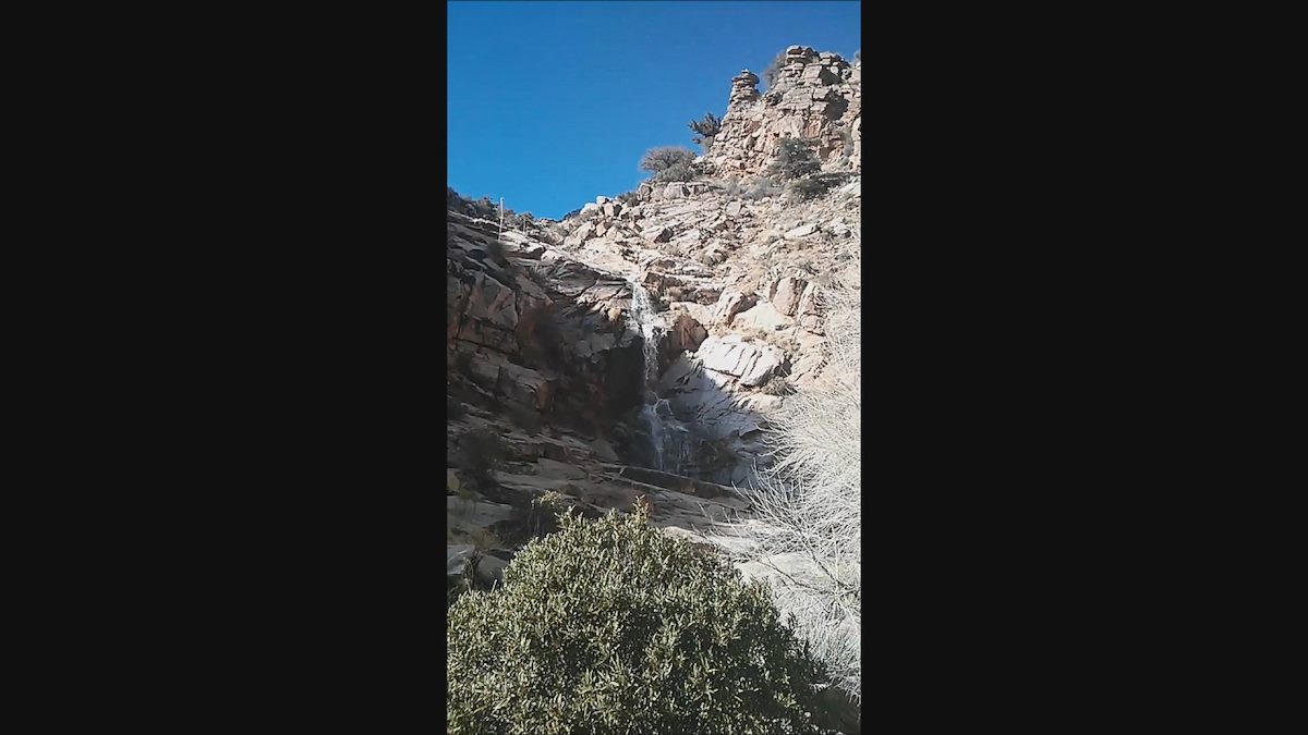 2013 January Molino Canyon Falls and Below