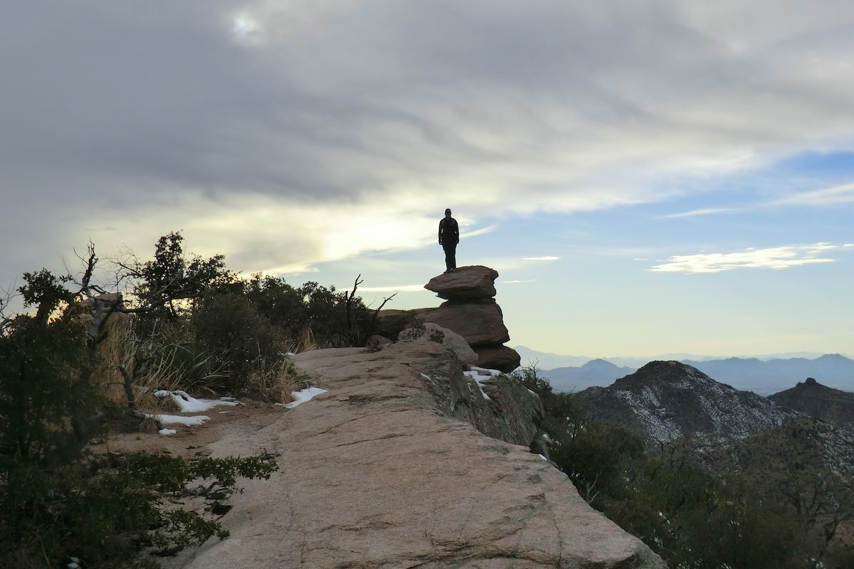 2013 January On the ridge east of Bug Spring