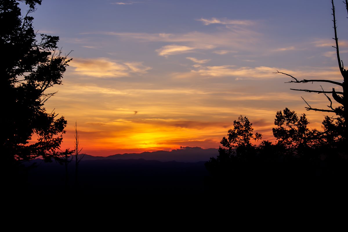 2013 July First Light on Kellogg Mountain
