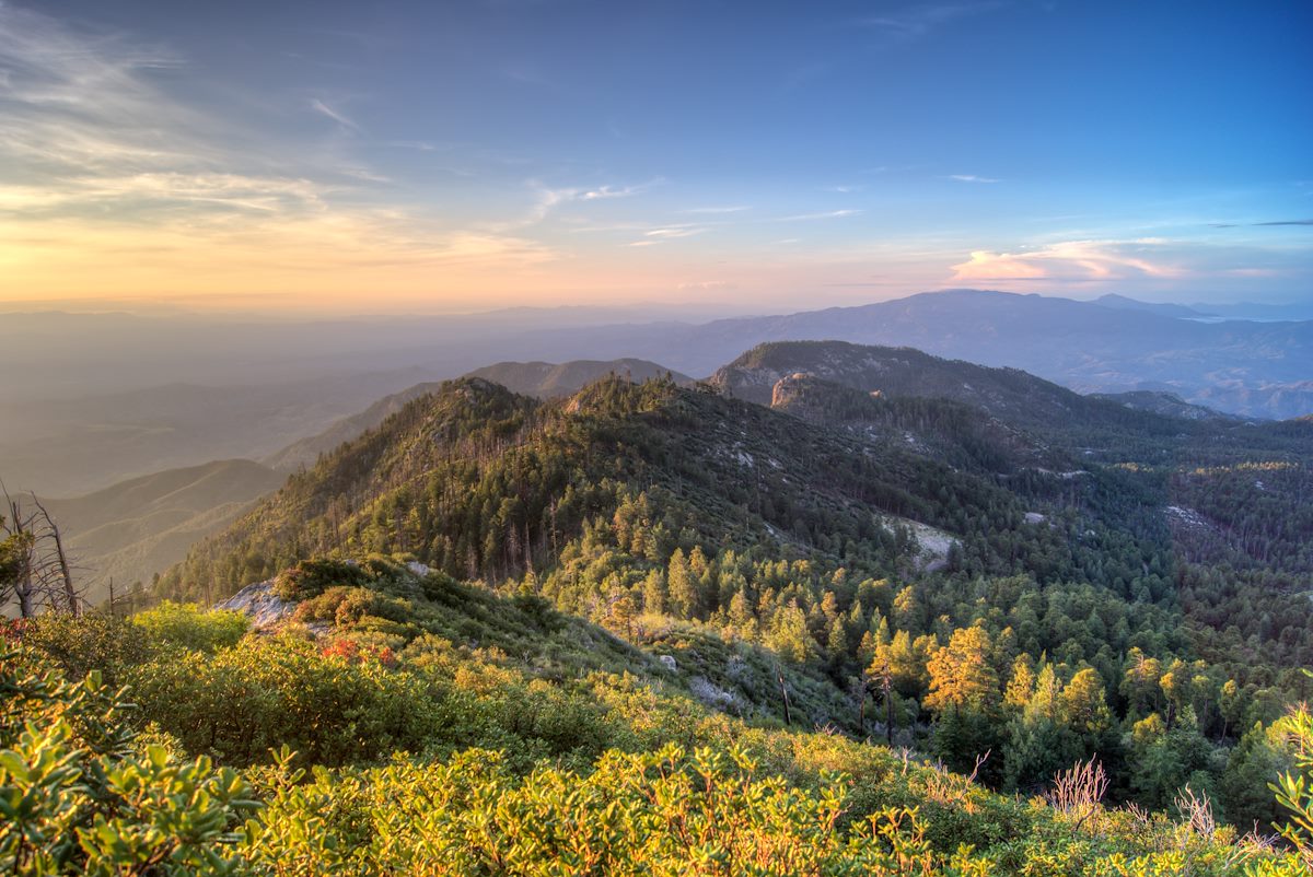 2013 July Incinerator Ridge from Kellogg Mountain