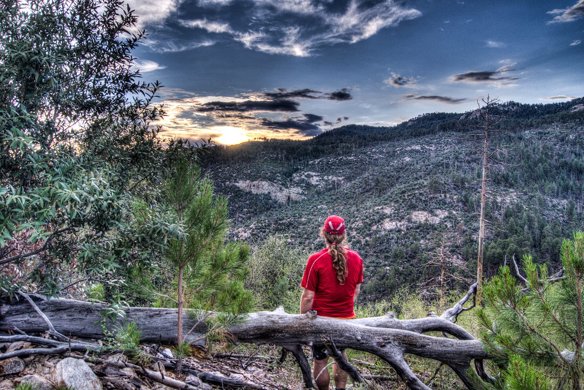 2013 July Watching the Sunset