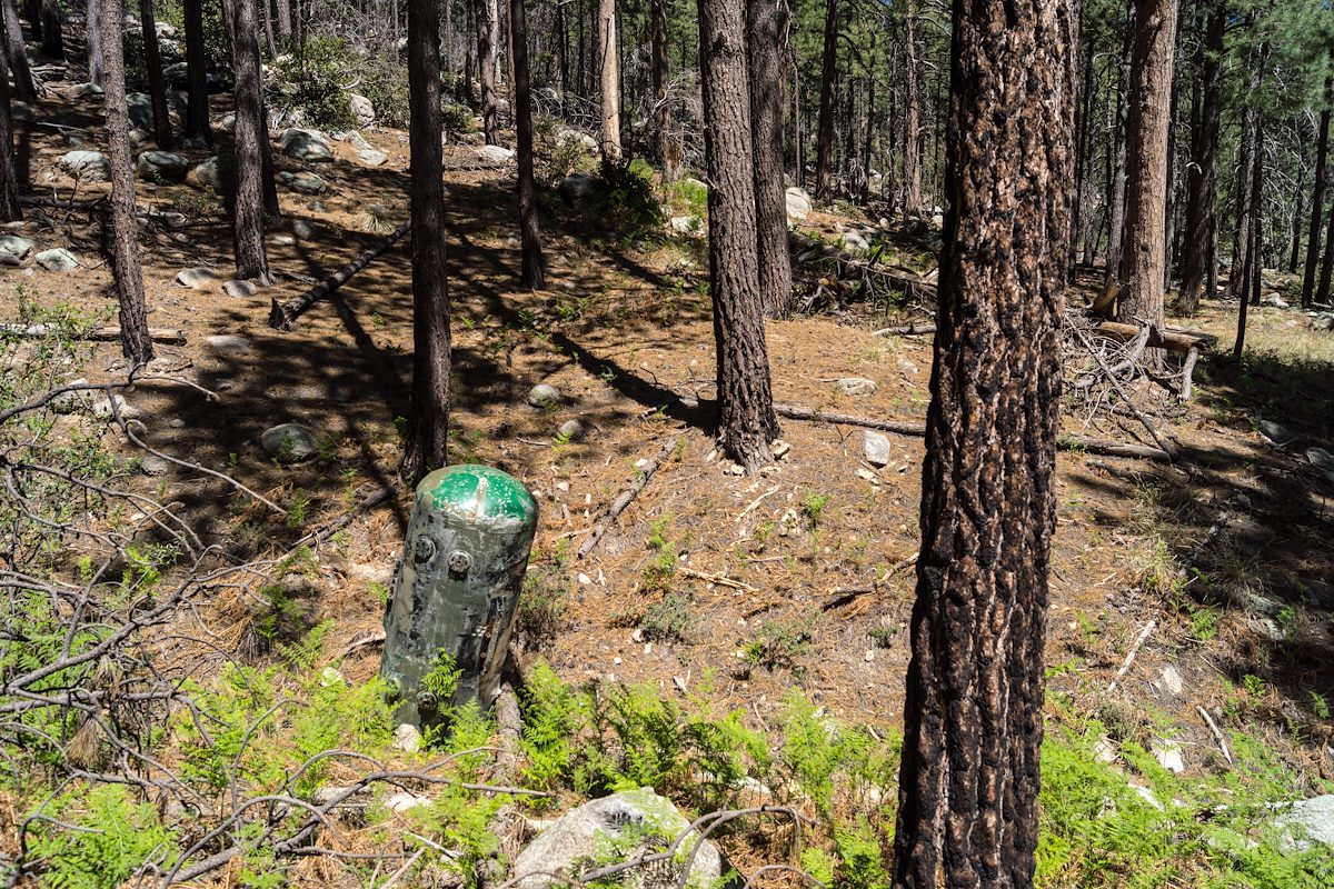 2013 June Mystery Tank along the CDO Shortcut Trail