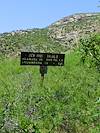 2013 May Old Style Trail Sign near FR 736