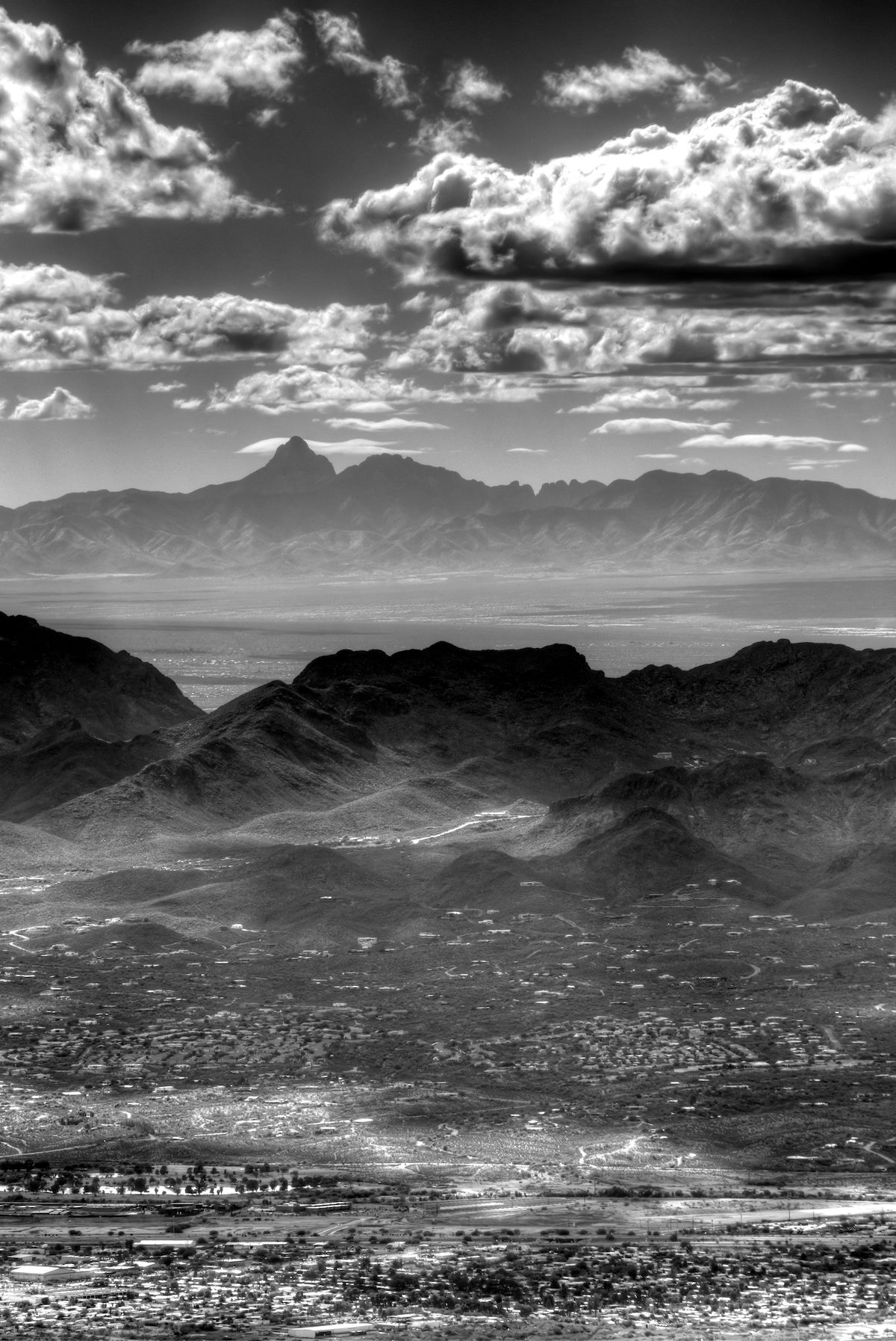 2013 November Baboquivari Peak from Pusch Peak