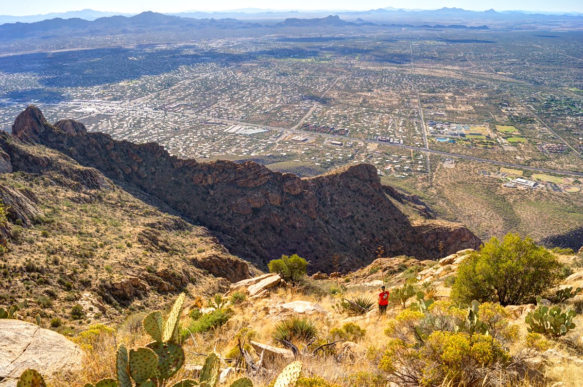 2013 November Descending from Pusch Peak