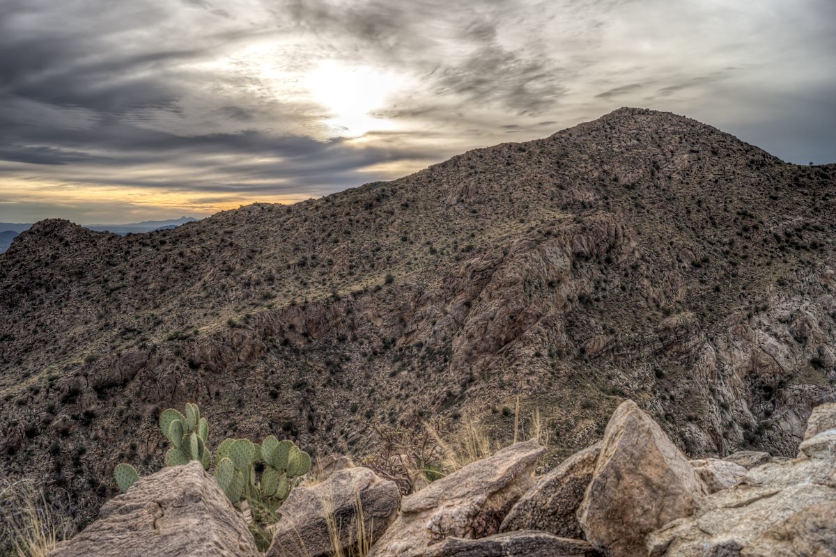 2013 November Pusch Peak from the summit of the Cleaver