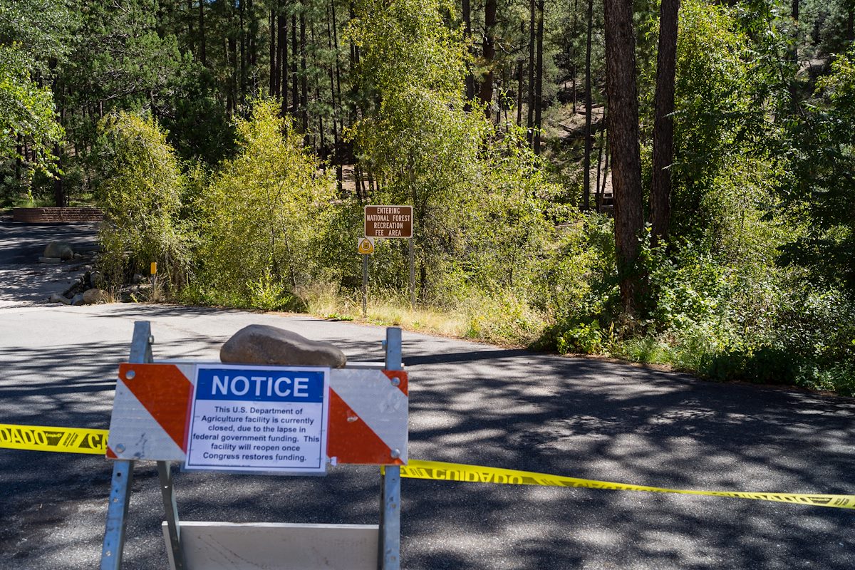 2013 October Cypress Picnic Area Closure