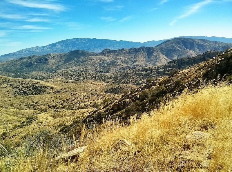 2013 October Molino Basin to Agua Caliente Hill Trailhead