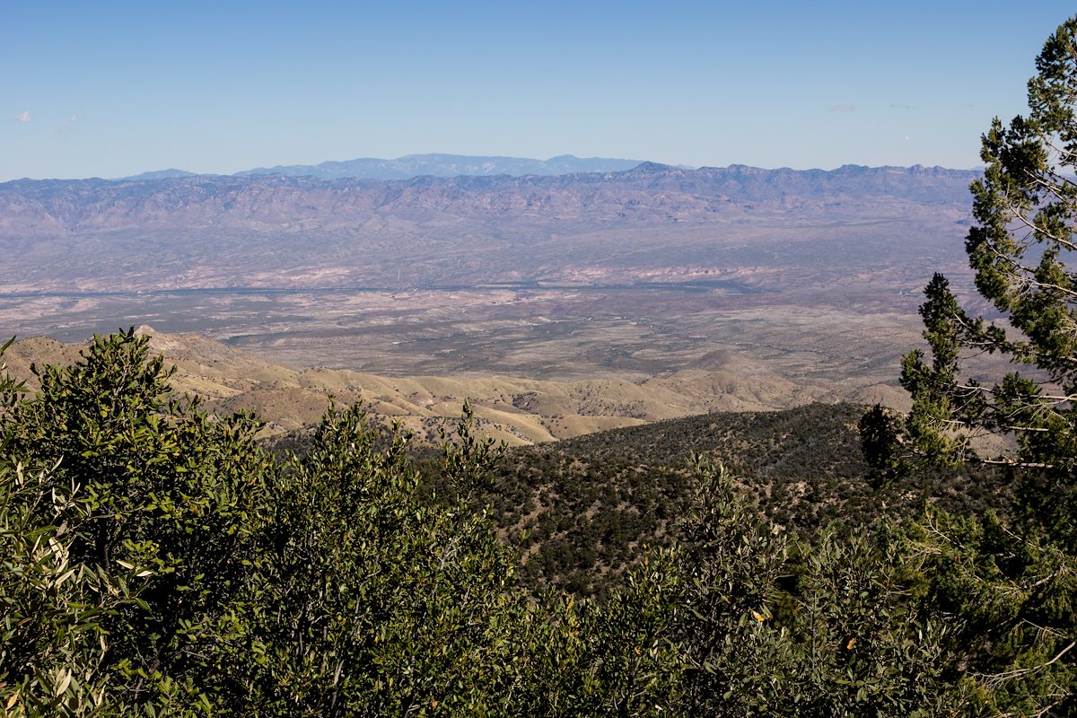 2013 October Mount Graham in the Distance from the San Pedro Vista