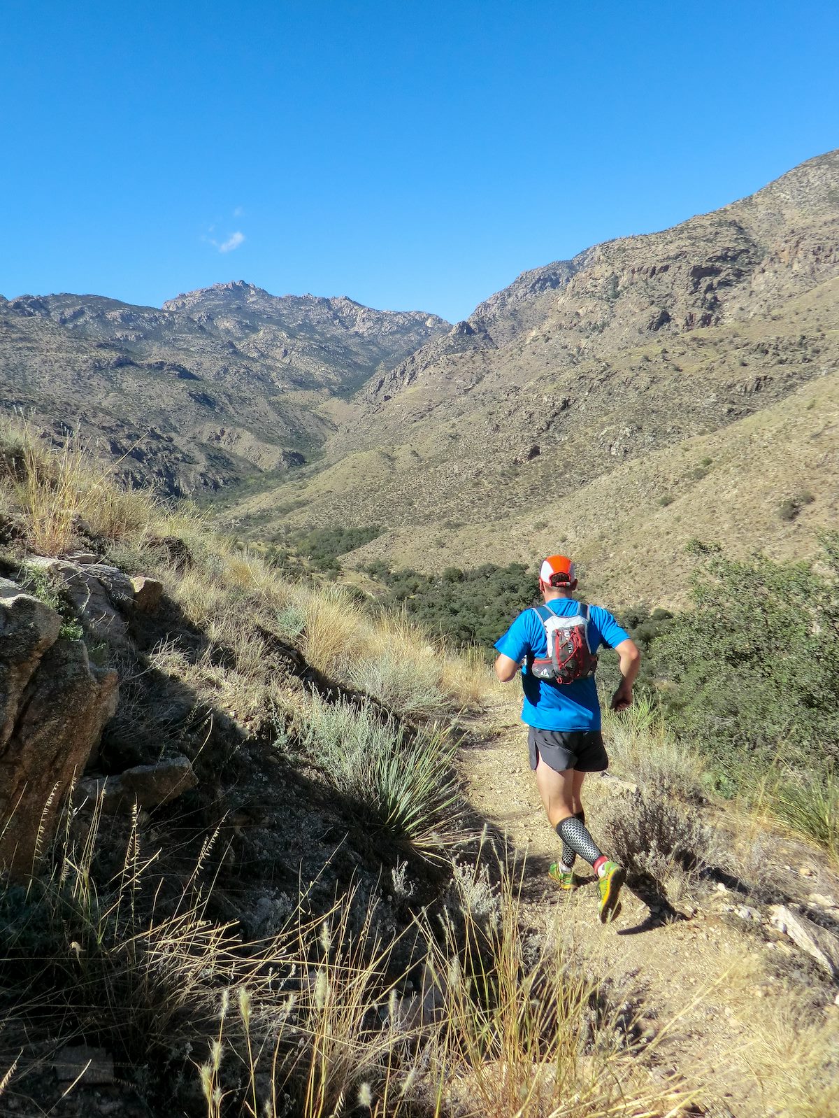 2013 October Richard on the East Fork Trail