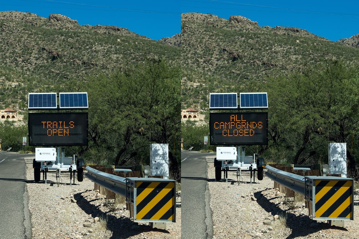 2013 October Trails Open Campground Closed