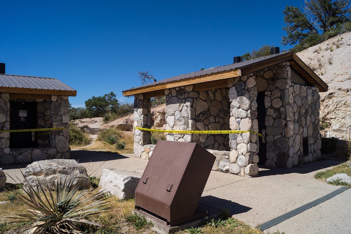 2013 October Windy Point Bathrooms Closed