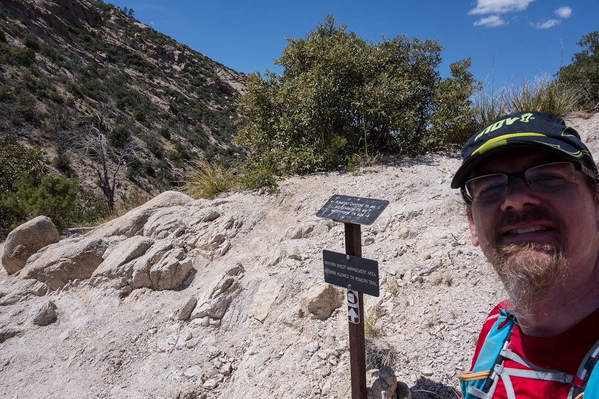 2014 April Arriving at Romero Pass