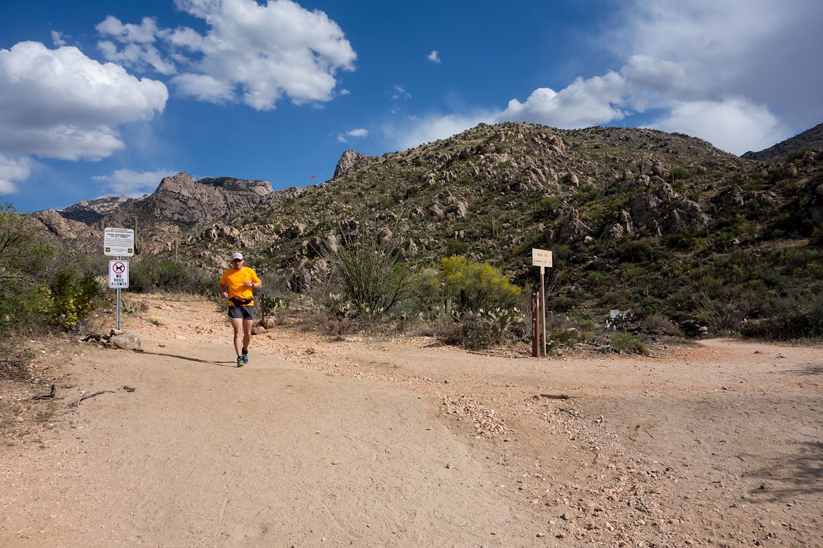 2014 April Back in Catalina State Park and nearly finished