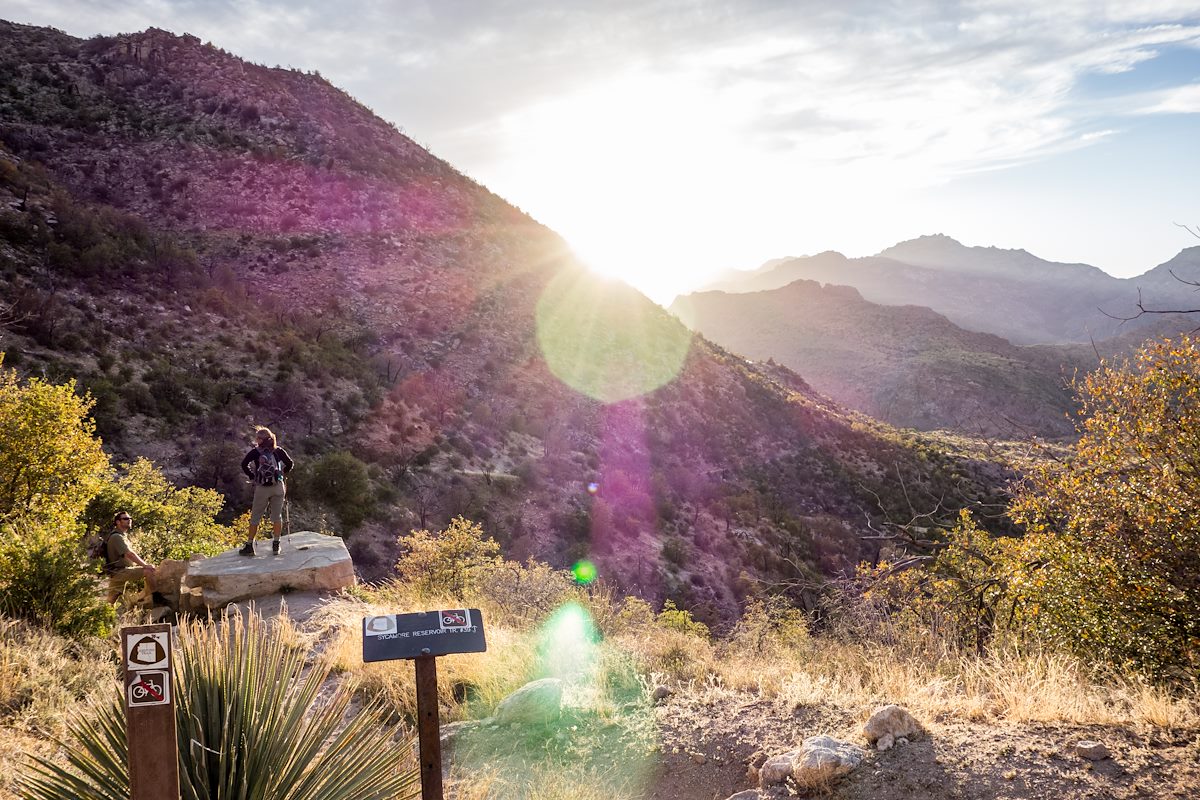 2014 April Jon and Kathy near Shreve Saddle