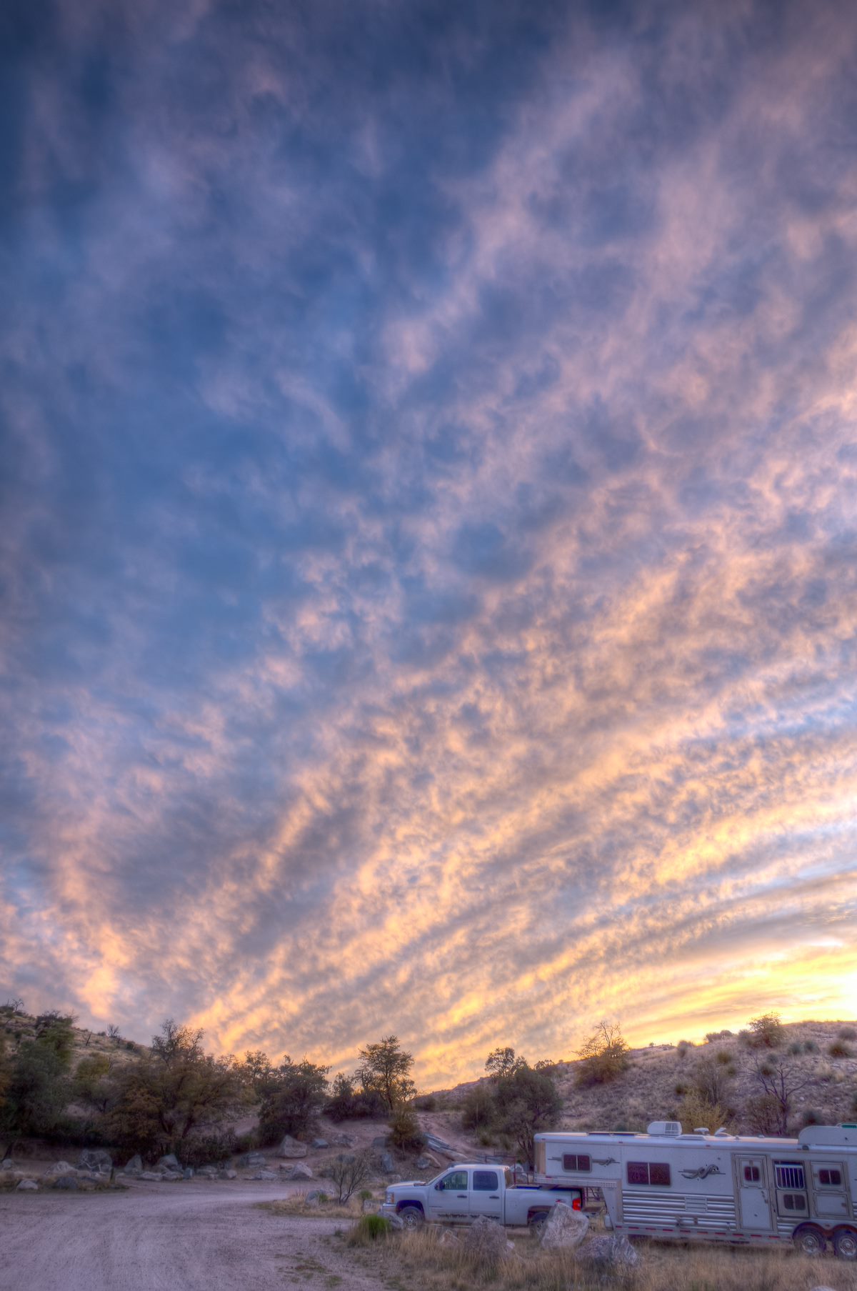 2014 April Sunset from Gordon Hirabayashi Recreation Area