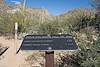 2014 December Agua Caliente Hill South Trailhead Small Trail Sign