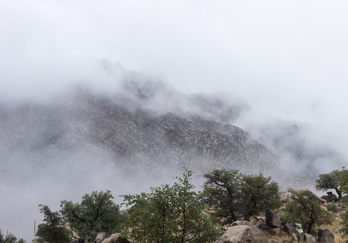 2014 December Clouds from the Box Camp Trail