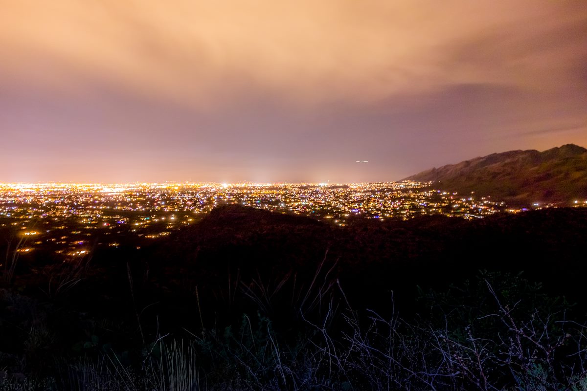 2014 December Tucson from the Agua Caliente Hill Trail