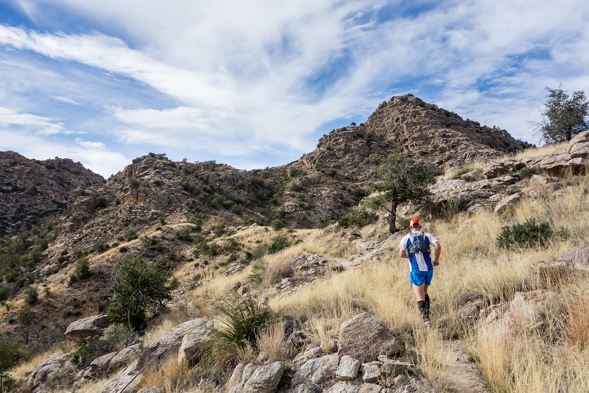2014 February Richard on the Bear Canyon Trail