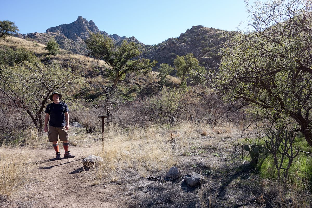 2014 January Junction of the Box Camp and East Fork Trail