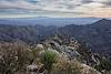 2014 January Looking down into Tucson from Brinkley Point