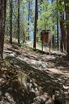 2014 June AZ Trail Sign at the start of the Marshall Gulch Trail